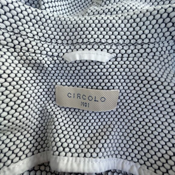 Circolo 1901 Womens Two-Button Blazer Jacket Textured Cotton Blend Stretch Black - Picture 3 of 11